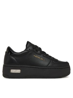 Buty sportowe damskie na wiosnę Replay ze sklepu: MODIVO w kategorii: Buty sportowe damskie - zdjęcie WP-EBWP-BKLVO-LN0_0000305642912