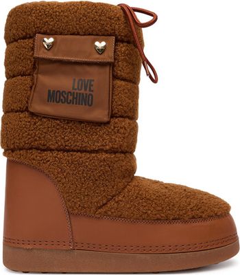 Śniegowce damskie na zimę Love Moschino ze sklepu: MODIVO w kategorii: Śniegowce damskie - zdjęcie WP-EBWP-BKLVO-LN0_0000305644916