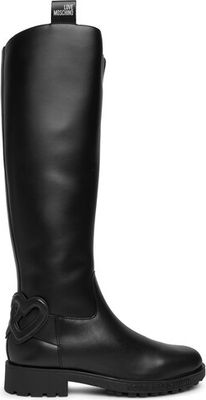 Kozaki damskie na zimę Love Moschino ze sklepu: MODIVO w kategorii: Kozaki damskie - zdjęcie WP-EBWP-BKLVO-LN0_0000305645265