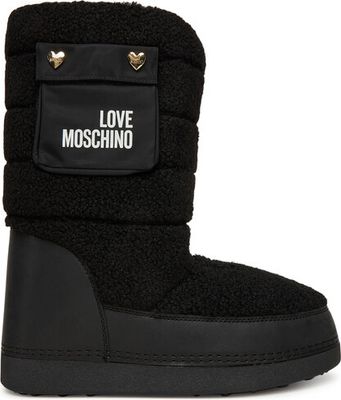 Śniegowce damskie na zimę Love Moschino ze sklepu: MODIVO w kategorii: Śniegowce damskie - zdjęcie WP-EBWP-BKLVO-LN0_0000305645401