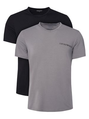 T-shirt męski casual Emporio Armani Underwear ze sklepu: MODIVO w kategorii: T-shirty męskie - zdjęcie WP-EBWP-BKLVO-LN0_0000305647627