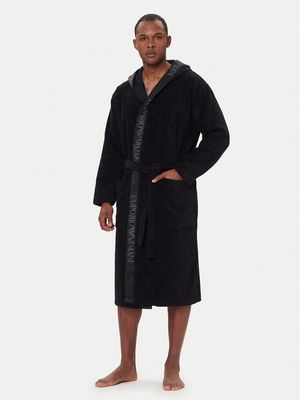 Emporio Armani Underwear - Szlafrok męski ze sklepu: MODIVO w kategorii: Szlafroki męskie - zdjęcie WP-EBWP-BKLVO-LN0_0000305647795