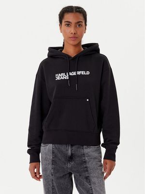 Bluza damska Karl Lagerfeld Jeans ze sklepu: MODIVO w kategorii: Bluzy damskie - zdjęcie WP-EBWP-BKLVO-LN0_0000305648402
