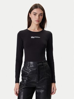 Karl Lagerfeld Jeans - Bluzka damska na jesień ze sklepu: MODIVO w kategorii: Bluzki damskie - zdjęcie WP-EBWP-BKLVO-LN0_0000305648525
