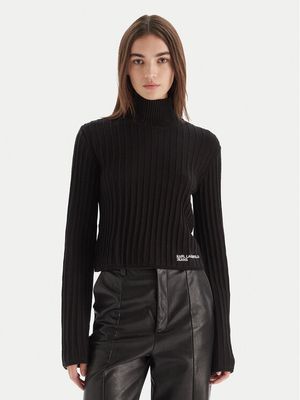 Sweter damski Karl Lagerfeld Jeans ze sklepu: MODIVO w kategorii: Swetry damskie - zdjęcie WP-EBWP-BKLVO-LN0_0000305648587