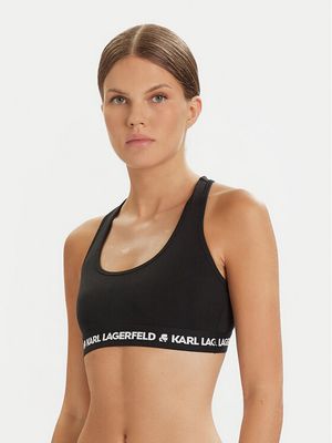 Karl Lagerfeld - Biustonosz z napisami ze sklepu: MODIVO w kategorii: Biustonosze - zdjęcie WP-EBWP-BKLVO-LN0_0000305650696