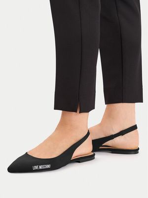 Balerinki na wiosnę Love Moschino ze sklepu: MODIVO w kategorii: Balerinki - zdjęcie WP-EBWP-BKLVO-LN0_0000305651778