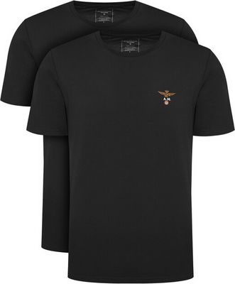 T-shirt męski casual Aeronautica Militare ze sklepu: MODIVO w kategorii: T-shirty męskie - zdjęcie WP-EBWP-BKLVO-LN0_0000305652522