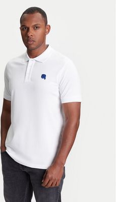 T-shirt męski casualowy na wiosnę Karl Lagerfeld ze sklepu: MODIVO w kategorii: T-shirty męskie - zdjęcie WP-EBWP-BKLVO-LN0_0000305653024