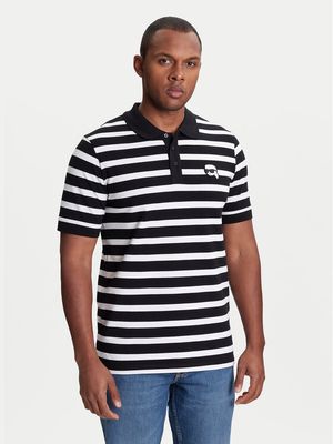 Karl Lagerfeld - T-shirt męski casual wiosenny ze sklepu: MODIVO w kategorii: T-shirty męskie - zdjęcie WP-EBWP-BKLVO-LN0_0000305653048