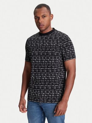 T-shirt męski młodzieżowy Karl Lagerfeld ze sklepu: MODIVO w kategorii: T-shirty męskie - zdjęcie WP-EBWP-BKLVO-LN0_0000305653147