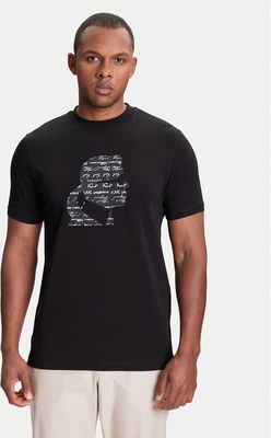 T-shirt męski Karl Lagerfeld ze sklepu: MODIVO w kategorii: T-shirty męskie - zdjęcie WP-EBWP-BKLVO-LN0_0000305653178