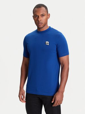 T-shirt męski na wiosnę Karl Lagerfeld ze sklepu: MODIVO w kategorii: T-shirty męskie - zdjęcie WP-EBWP-BKLVO-LN0_0000305653314
