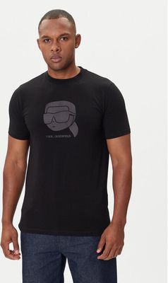 T-shirt męski Karl Lagerfeld ze sklepu: MODIVO w kategorii: T-shirty męskie - zdjęcie WP-EBWP-BKLVO-LN0_0000305654540