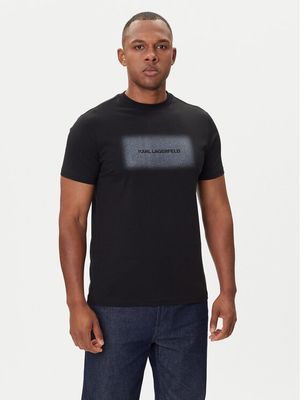 T-shirt męski Karl Lagerfeld ze sklepu: MODIVO w kategorii: T-shirty męskie - zdjęcie WP-EBWP-BKLVO-LN0_0000305654755