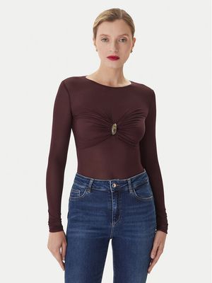 Bluzka damska casual Elisabetta Franchi ze sklepu: MODIVO w kategorii: Bluzki damskie - zdjęcie WP-EBWP-BKLVO-LN0_0000305657800