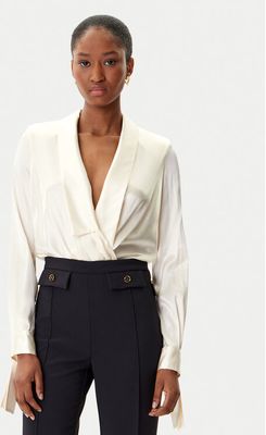 Bluzka damska elegancka Elisabetta Franchi ze sklepu: MODIVO w kategorii: Bluzki damskie - zdjęcie WP-EBWP-BKLVO-LN0_0000305657855