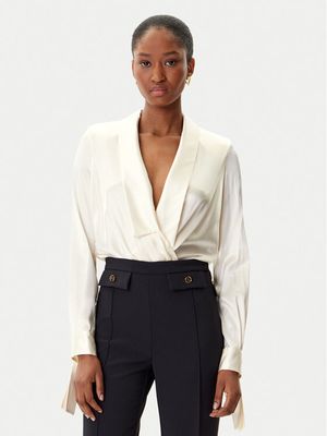 Bluzka damska elegancka Elisabetta Franchi ze sklepu: MODIVO w kategorii: Bluzki damskie - zdjęcie WP-EBWP-BKLVO-LN0_0000305657855