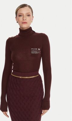 Sweter damski na zimę Elisabetta Franchi ze sklepu: MODIVO w kategorii: Swetry damskie - zdjęcie WP-EBWP-BKLVO-LN0_0000305657954