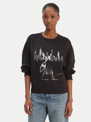 Bluza damska młodzieżowa DKNY ze sklepu: MODIVO w kategorii: Bluzy damskie - zdjęcie WP-EBWP-BKLVO-LN0_0000305659392