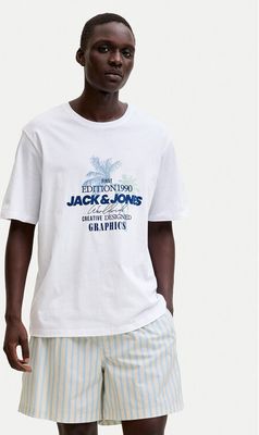 T-shirt męski na wiosnę Jack & Jones ze sklepu: MODIVO w kategorii: T-shirty męskie - zdjęcie WP-EBWP-BKLVO-LN0_0000305663948