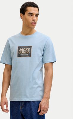 T-shirt męski wiosenny Jack & Jones ze sklepu: MODIVO w kategorii: T-shirty męskie - zdjęcie WP-EBWP-BKLVO-LN0_0000305663993