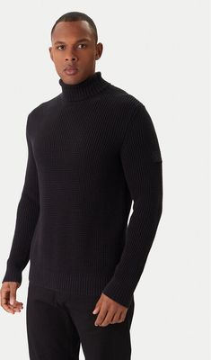 Sweter męski casualowy JOOP! Jeans ze sklepu: MODIVO w kategorii: Swetry męskie - zdjęcie WP-EBWP-BKLVO-LN0_0000305668134