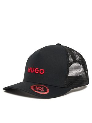 HUGO - Czapka z daszkiem męska ze sklepu: MODIVO w kategorii: Czapki z daszkiem męskie - zdjęcie WP-EBWP-BKLVO-LN0_0000305669810