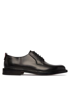 Buty eleganckie męskie jesienne HUGO ze sklepu: MODIVO w kategorii: Buty eleganckie męskie - zdjęcie WP-EBWP-BKLVO-LN0_0000305673671