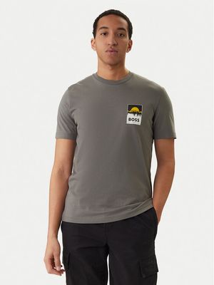 T-shirt męski BOSS ze sklepu: MODIVO w kategorii: T-shirty męskie - zdjęcie WP-EBWP-BKLVO-LN0_0000305675798
