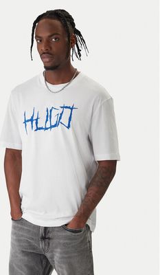 T-shirt męski na wiosnę HUGO ze sklepu: MODIVO w kategorii: T-shirty męskie - zdjęcie WP-EBWP-BKLVO-LN0_0000305676177