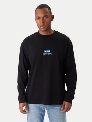 T-shirt męski w stylu młodzieżowym HUGO ze sklepu: MODIVO w kategorii: T-shirty męskie - zdjęcie WP-EBWP-BKLVO-LN0_0000305676375