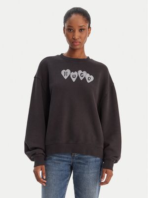 HUGO - Bluza damska młodzieżowa ze sklepu: MODIVO w kategorii: Bluzy damskie - zdjęcie WP-EBWP-BKLVO-LN0_0000305676559