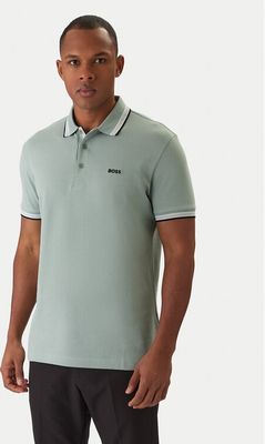 T-shirt męski casual BOSS ze sklepu: MODIVO w kategorii: T-shirty męskie - zdjęcie WP-EBWP-BKLVO-LN0_0000305676993