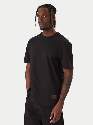 HUGO - T-shirt męski casual ze sklepu: MODIVO w kategorii: T-shirty męskie - zdjęcie WP-EBWP-BKLVO-LN0_0000305677181
