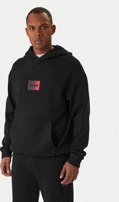 HUGO - Bluza męska ze sklepu: MODIVO w kategorii: Bluzy męskie - zdjęcie WP-EBWP-BKLVO-LN0_0000305677198