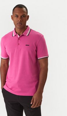 T-shirt męski casualowy BOSS ze sklepu: MODIVO w kategorii: T-shirty męskie - zdjęcie WP-EBWP-BKLVO-LN0_0000305677303