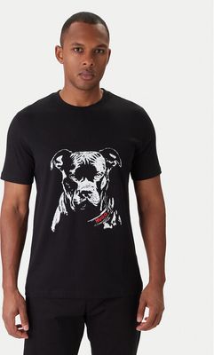 T-shirt męski młodzieżowy HUGO ze sklepu: MODIVO w kategorii: T-shirty męskie - zdjęcie WP-EBWP-BKLVO-LN0_0000305677402
