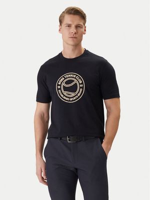 T-shirt męski w stylu młodzieżowym BOSS ze sklepu: MODIVO w kategorii: T-shirty męskie - zdjęcie WP-EBWP-BKLVO-LN0_0000305677747