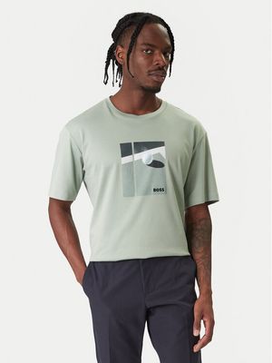 T-shirt męski wiosenny BOSS ze sklepu: MODIVO w kategorii: T-shirty męskie - zdjęcie WP-EBWP-BKLVO-LN0_0000305677778