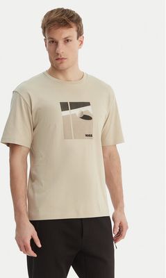 BOSS - T-shirt męski w stylu młodzieżowym ze sklepu: MODIVO w kategorii: T-shirty męskie - zdjęcie WP-EBWP-BKLVO-LN0_0000305677792