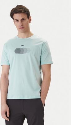 T-shirt męski casual BOSS ze sklepu: MODIVO w kategorii: T-shirty męskie - zdjęcie WP-EBWP-BKLVO-LN0_0000305677846