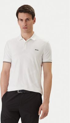 T-shirt męski na wiosnę casual BOSS ze sklepu: MODIVO w kategorii: T-shirty męskie - zdjęcie WP-EBWP-BKLVO-LN0_0000305677860