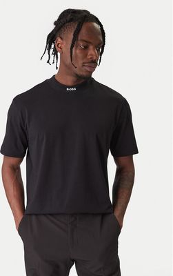 T-shirt męski na wiosnę w stylu klasycznym BOSS ze sklepu: MODIVO w kategorii: T-shirty męskie - zdjęcie WP-EBWP-BKLVO-LN0_0000305678119