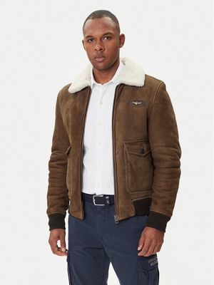 Kurtka męska casual Aeronautica Militare ze sklepu: MODIVO w kategorii: Kurtki męskie - zdjęcie WP-EBWP-BKLVO-LN0_0000305683472