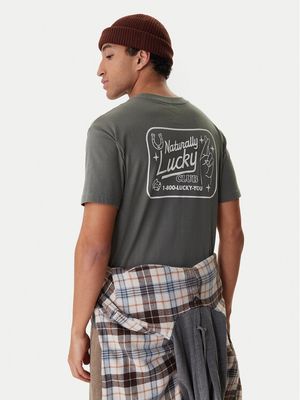 T-shirt męski w stylu młodzieżowym RVCA ze sklepu: MODIVO w kategorii: T-shirty męskie - zdjęcie WP-EBWP-BKLVO-LN0_0000305690784