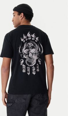 RVCA - T-shirt męski młodzieżowy ze sklepu: MODIVO w kategorii: T-shirty męskie - zdjęcie WP-EBWP-BKLVO-LN0_0000305690791