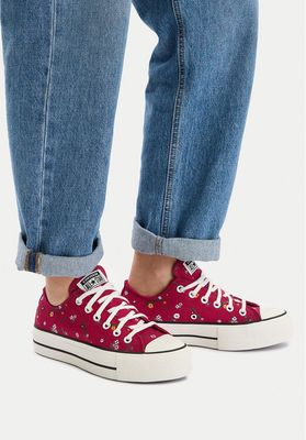 Trampki damskie na wiosnę Converse ze sklepu: MODIVO w kategorii: Trampki damskie - zdjęcie WP-EBWP-BKLVO-LN0_0000305693488