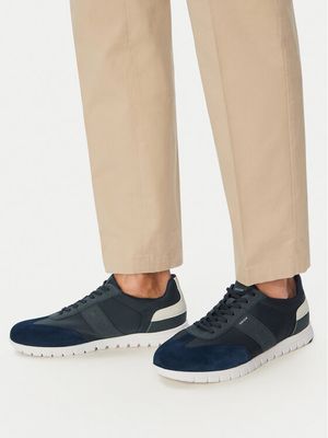 Buty sportowe męskie jesienne na wiosnę Geox ze sklepu: MODIVO w kategorii: Buty sportowe męskie - zdjęcie WP-EBWP-BKLVO-LN0_0000305707703