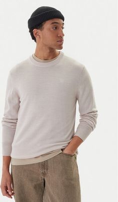 Sweter męski zimowy G-STAR ze sklepu: MODIVO w kategorii: Swetry męskie - zdjęcie WP-EBWP-BKLVO-LN0_0000305709974